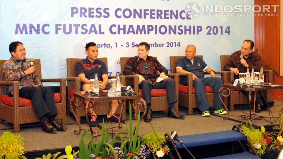 MNC Futsal Champinship 2014 diharapkan menjadi ajang pembentukan mental timnas futsal Indonesia. Copyright: © Ratno Prasetyo/INDOSPORT
